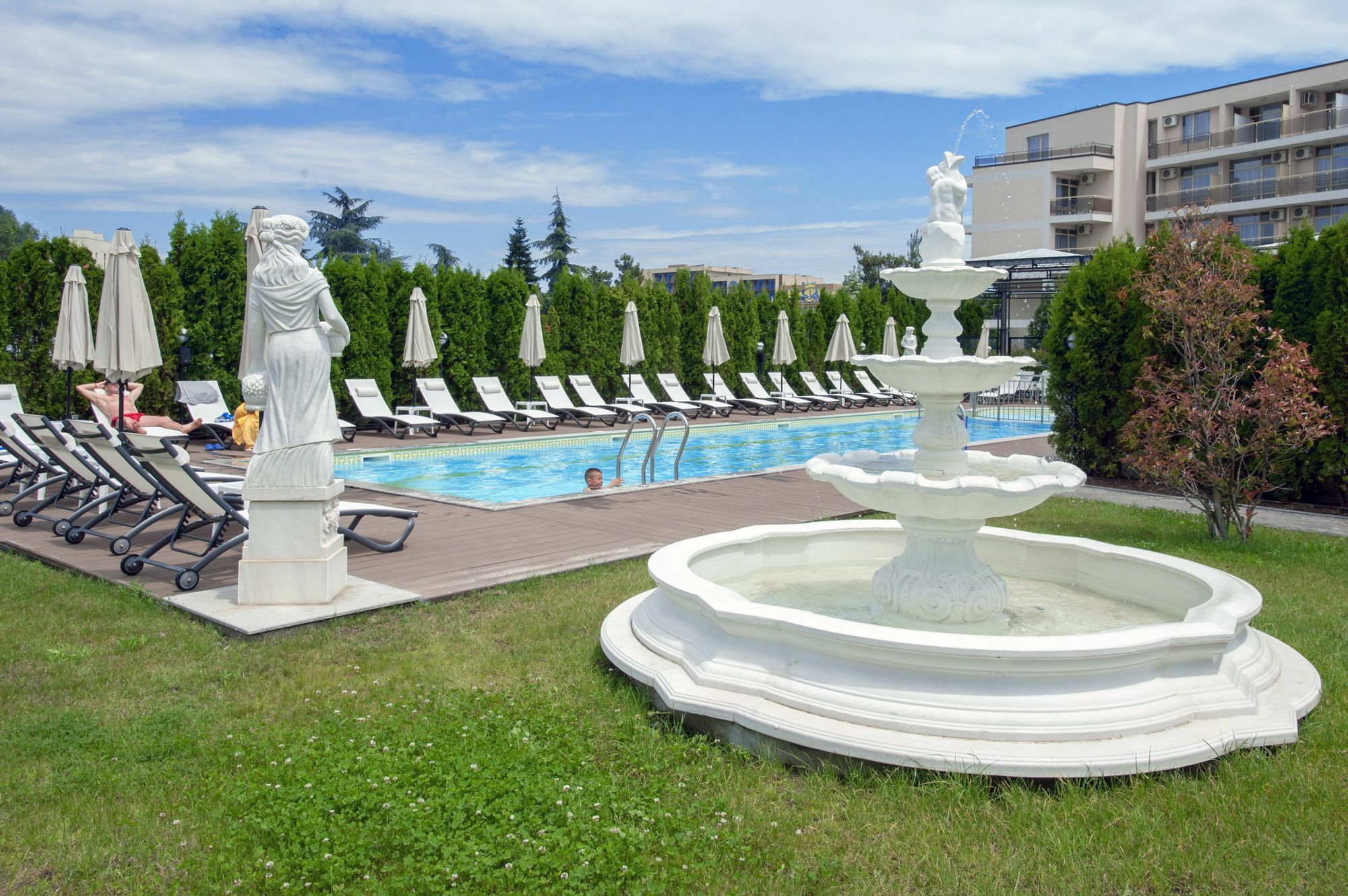 Rome Palace Deluxe Sunny Beach Exterior photo